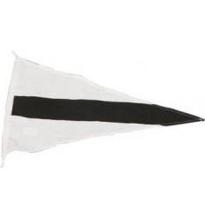 Toldflag / III lighedsstander - Internationalt signalflag, 30x45 cm - Signalflag - bådudstyr | 1