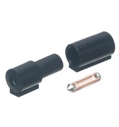 Sikringsholder sort plast inkl. 8 amp sikring - Sikringspaneler - bådudstyr | 1