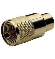 Glomex vhf stik pl259 til 10mm kabel (rg213) - Antennestik og kabel - bådudstyr | 1