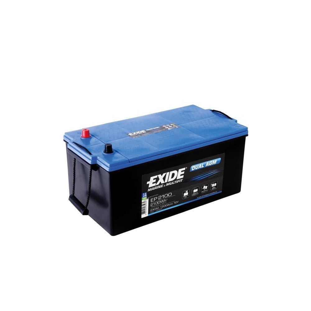 Exide batteri dual agm 720 cca - 100 ah. gevind thumbnail