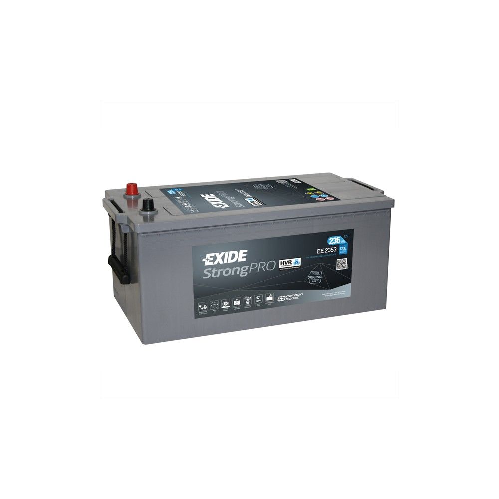 Exide batteri 235 ah. dual ekspert