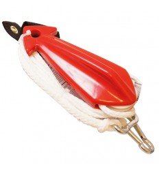 Sikkerhedsline Hydroslide m/hjul, flyder & karabinhager - Vandski og wakeboard - bådudstyr | 1