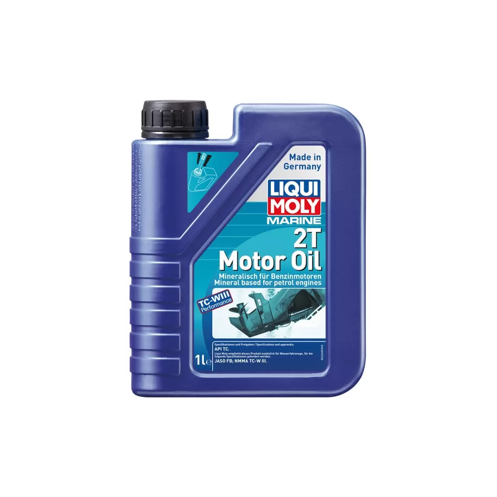 Liqui moly marine 2t motor olie 1 liter thumbnail