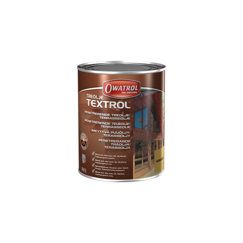 Owatrol terrasseolie (textrol) 2,5l