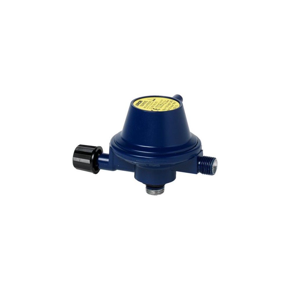 Gasregulator til 2 kg gasflasker tilslutning: m14 ud 1/4"v thumbnail