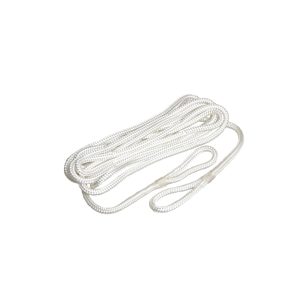 Robline fenderline flettet hvid 2 pak, 6mm x 2m thumbnail