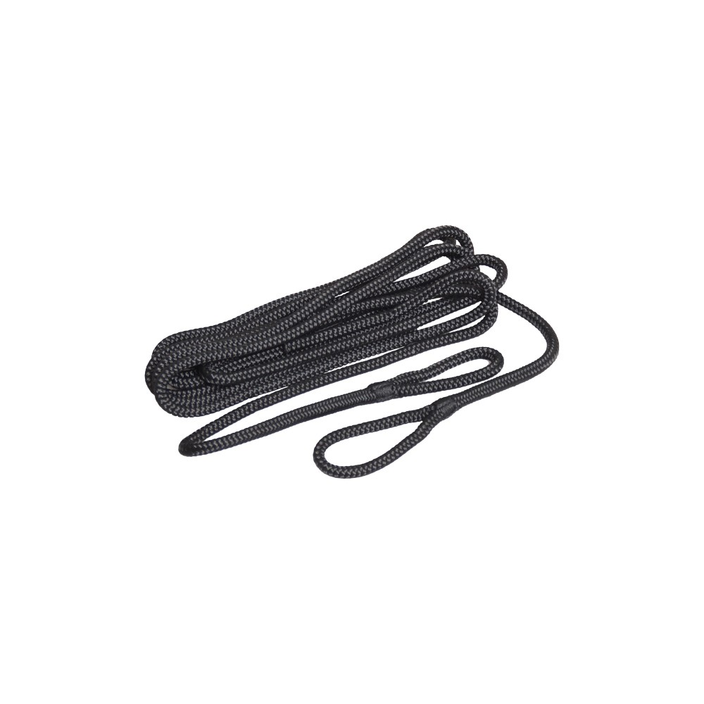 Robline fenderline flettet 2 pak sort, 6mm x 1,5m thumbnail